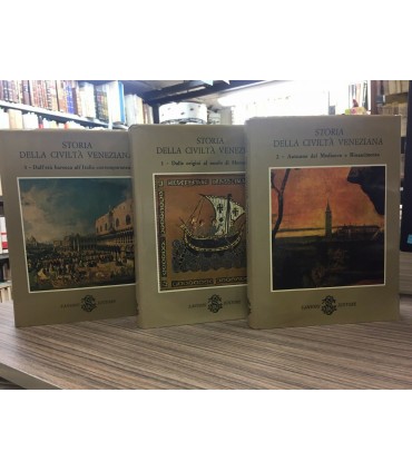 Storia della civiltà veneziana. 3 voll