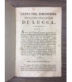 Guida del forestiere per la città ed il contado di Lucca