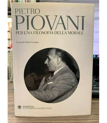 Per una filosofia dela morale