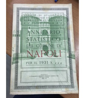Annuario statistico del comune di Napoli per il 1931