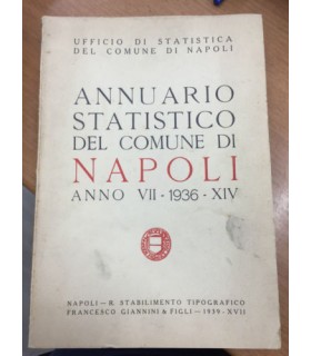 Annuario statistico del comune di Napoli per il 1936