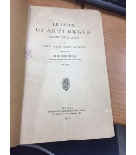 Le opere di Arti Belle sistenti nella chiesa di Santa Maria della Sapienza