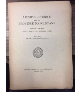 Archivio storico per le provincie napoletane. Anno XXXV - LXXIV dell'intera collezione