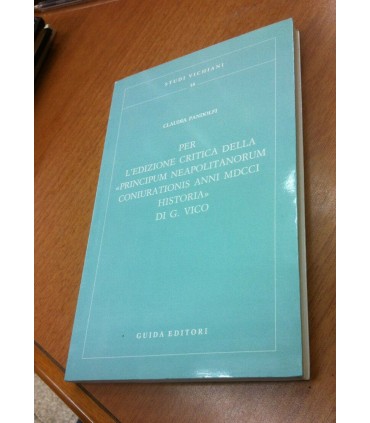 Per l'edizione critica della «Principum neapolitanorum coniurationis anni MDCCI Historia» di G.B Vico