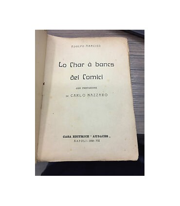 Lo Char à Bancs dei Comici