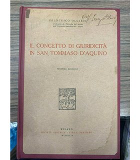 Il concetto di giuridicità in San Tommaso d'Aquino