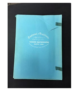 Costumi e Vestiture napoletane disegnate e incise