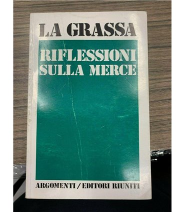 Riflessioni sulla merce