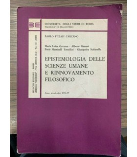 Epistemologia delle scienze umane e rinnovamento filosofico