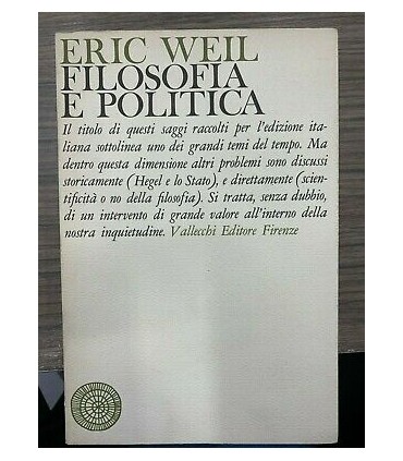 Filosofia e politica