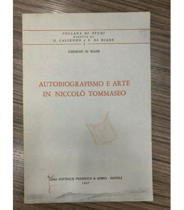 Autobiografismo e arte di Niccolò Tommaseo