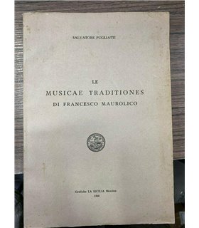 Le musicae traditiones di Francesco Maurolico