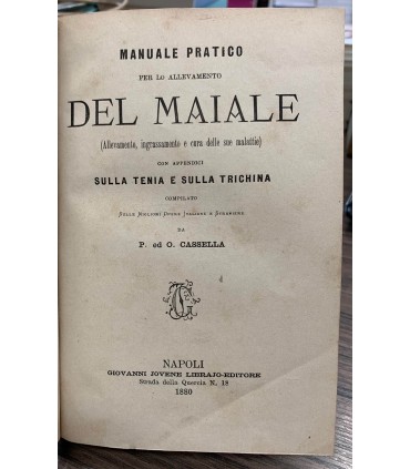 Manuale pratico per lo allevamento del Maiale