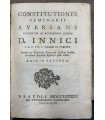 Constitutiones seminarii aversani