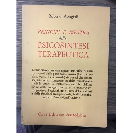 Principi e metodi della psicosintesi terapeutica
