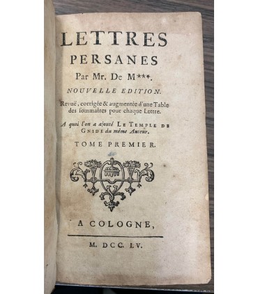 Lettres persanes
