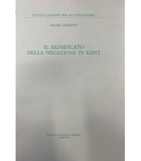 Il significato della negazione in Kant