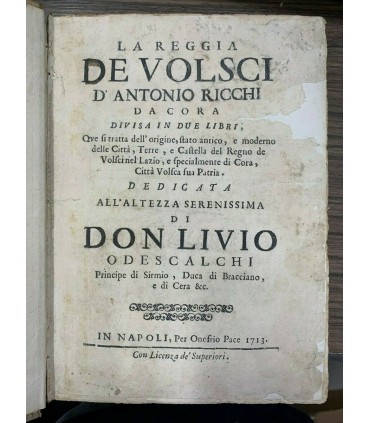 Le reggia de Volsci