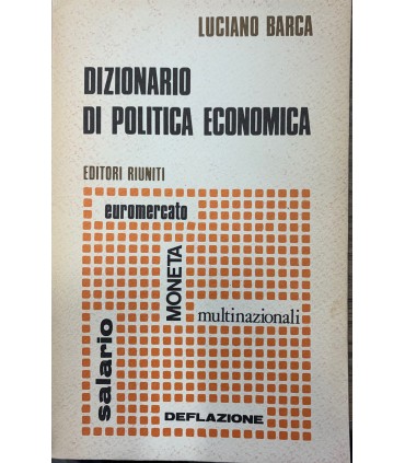 Dizionario di politica economica