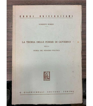 La teoria delle forme di governo nella storia del pensiero politico
