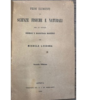 Primi elementi scienze fisiche e naturali