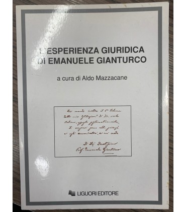 L'esperienza giuridica di Emanuele Gianturco