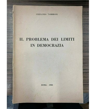 Il problema dei limiti in democrazia