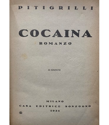 Cocaina. Romanzo