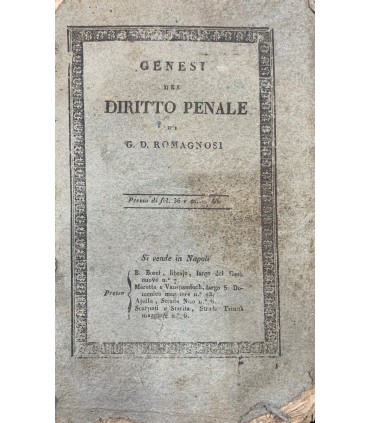 Genesi del diritto penale