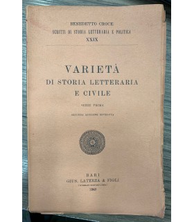 Varietà di storia letteraria e civile. Serie Prima