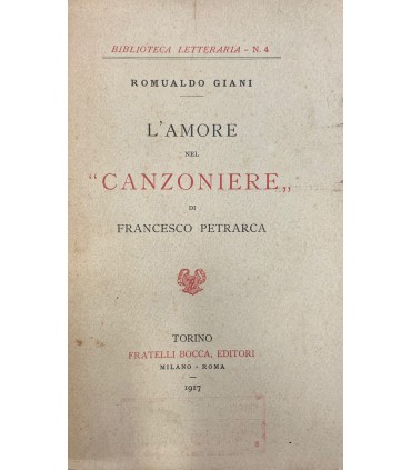 L'amore del "Canzoniere" di Francesco Petrarca
