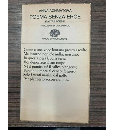 Poema senza eroe e altre poesie