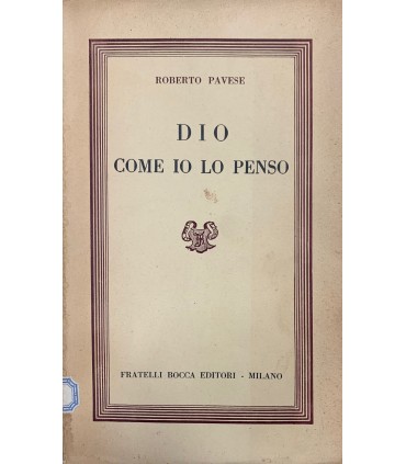 Dio come io lo penso
