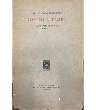 Uomini e tempi