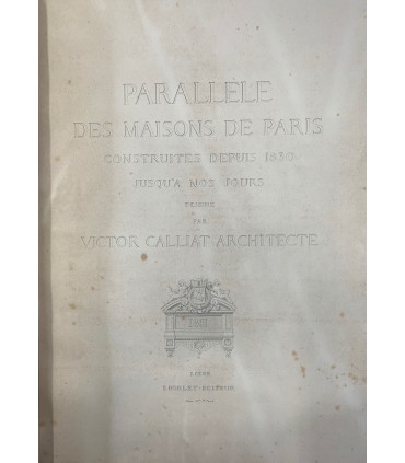 Parallele des Maisons de Paris