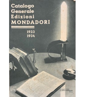 Catalogo Generale Edizioni Mondadori 1933-1934