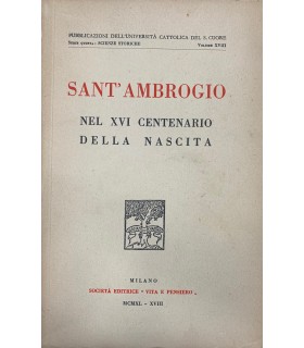 Sant'Ambrogio nel XVI centenario della nascita