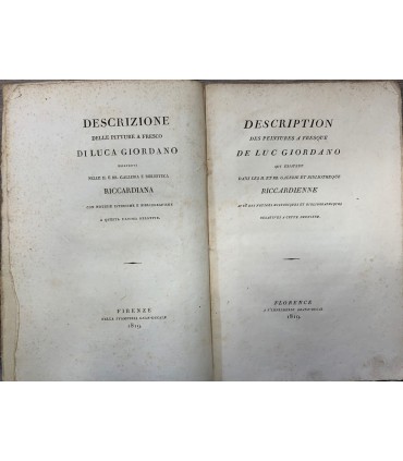 Descrizione delle pitture a fresco di Luca Giordano