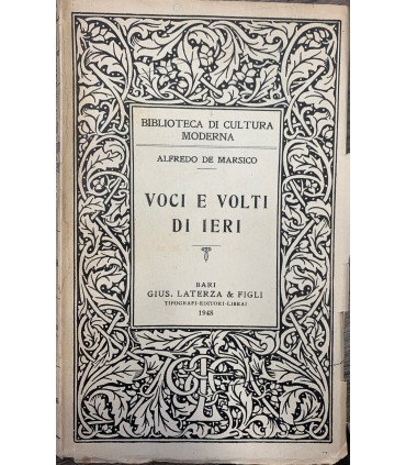 Voci e volti di ieri