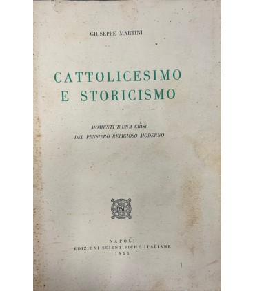 Cattolicesimo e storicismo