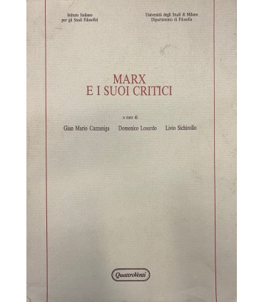 Marx e i suoi critici