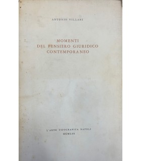 Momenti del pensiero giuridico contemporaneo