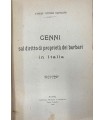Cenni sul diritto di proprietà dei barbari in Italia