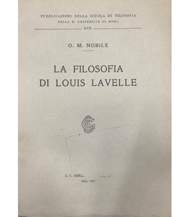 La filosofia di Louis Lavelle