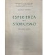 Esperienza dello storicismo