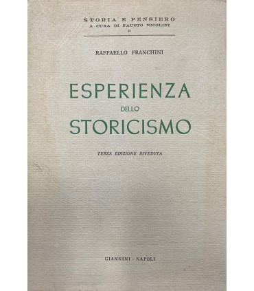 Esperienza dello storicismo