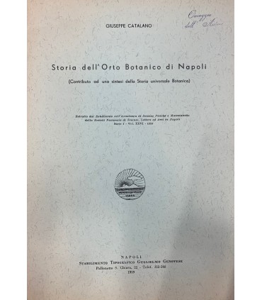 Storia dell'Orto botanico di Napoli