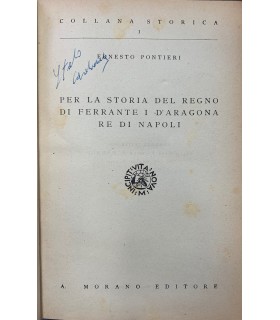 Per la storia del regno di Ferrante I d'Aragona re di Napoli