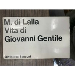 Vita di Giovanni Gentile