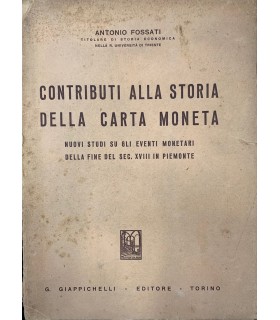 Contributi alla storia della carta moneta